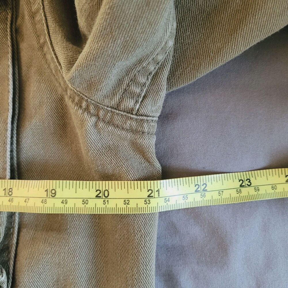 J.Crew Military Field Utility 100% Cotton Mens Jacket Size Medium M-65 Work Euc - Picture 5 of 7